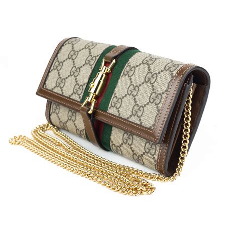 gucci wallet on chain beige|gucci small wallet on chain.